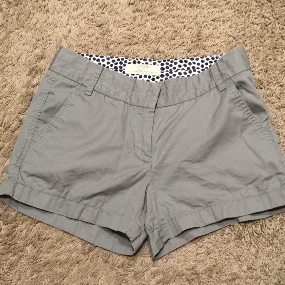 J Crew Chino "Broken In" Shorts 0